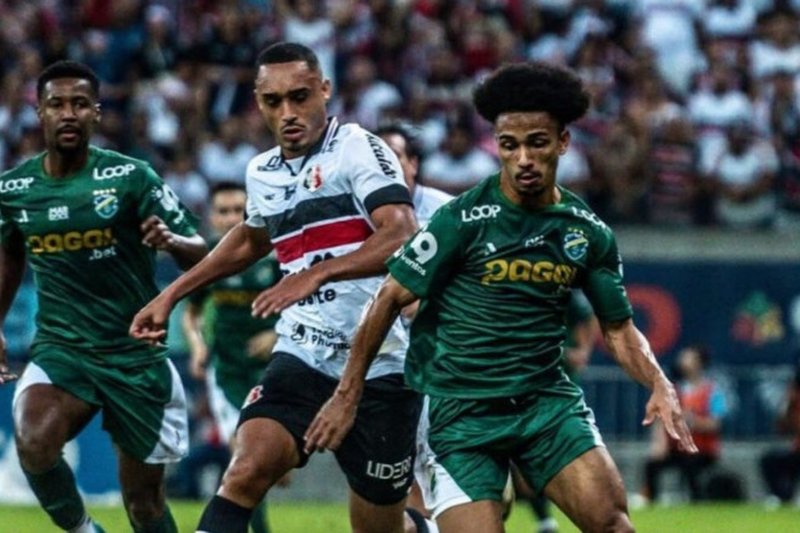 Santa Cruz e Altos empataram pela de ida das oitavas da Série D