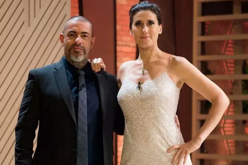 Fogaça e Paola Carosella