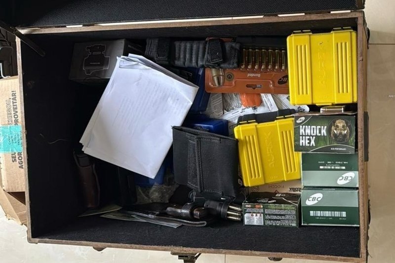 Material apreendido na operação vai passar por perícia 