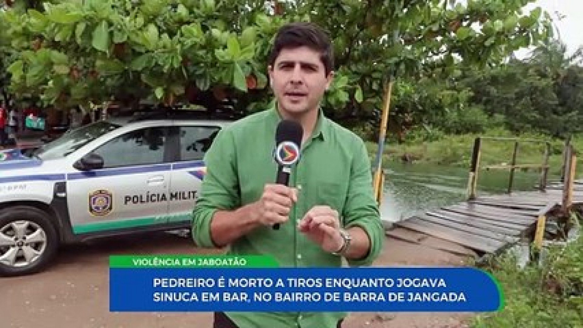 Pedreiro é morto a tiros enquanto jogava sinuca em bar