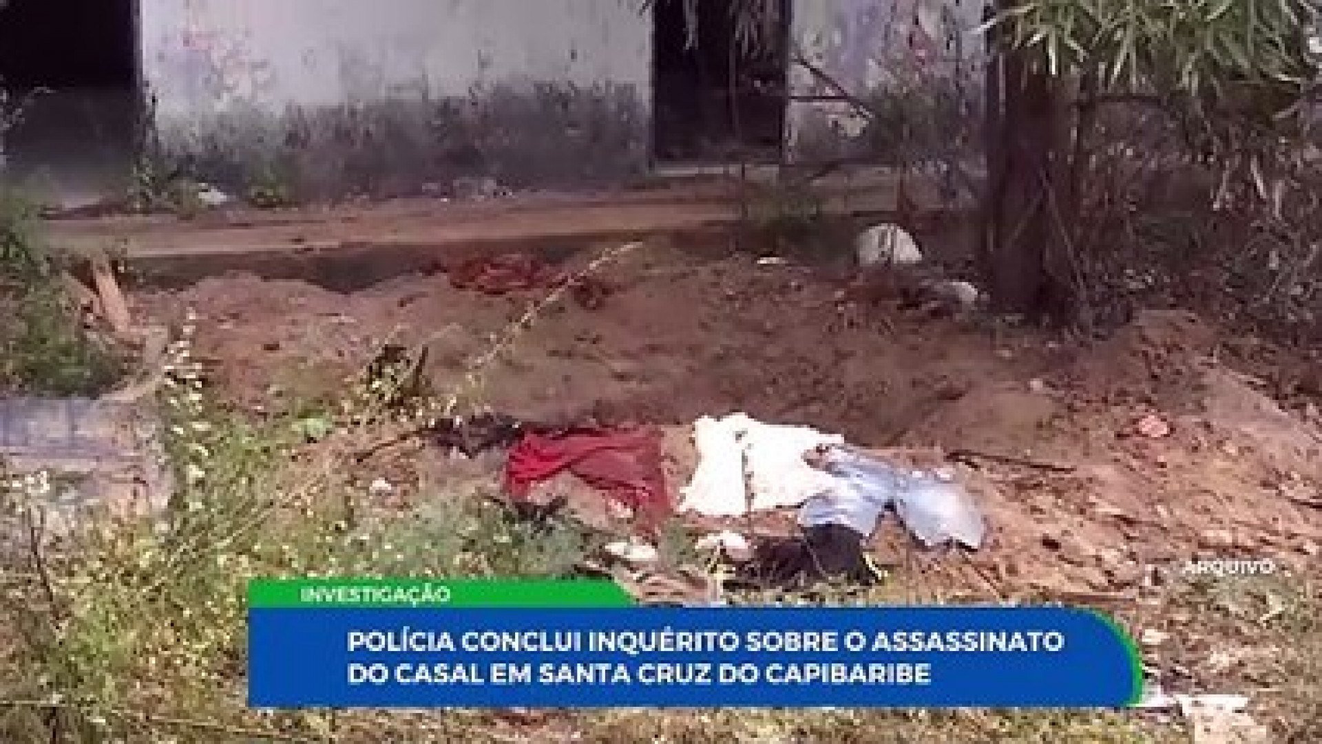 Polícia conlui inquérito sobre o assassinato do casal em Santa Cruz do Capibaribe