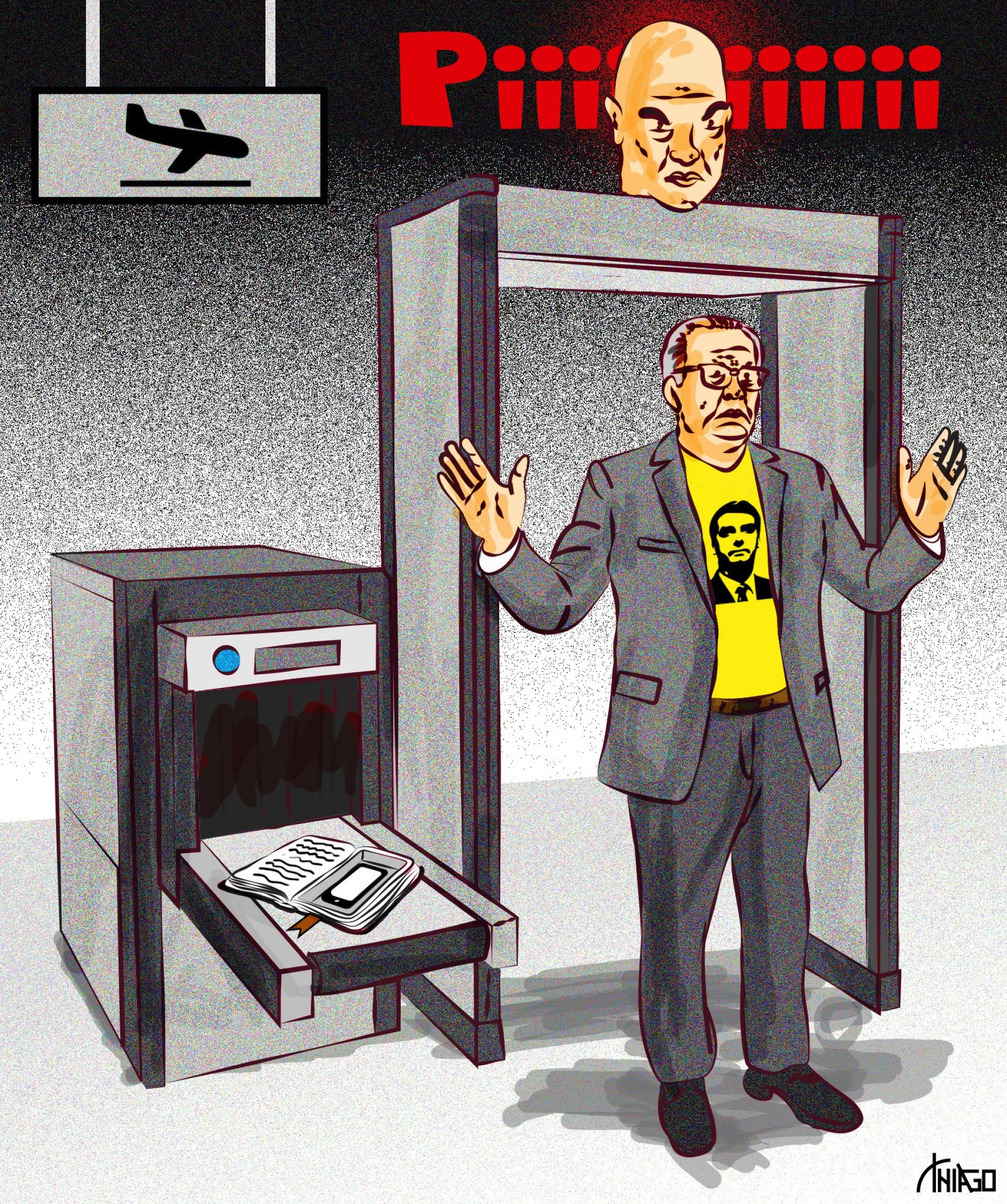 Charge do dia por Thiago Lucas