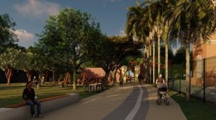 Imagens 3D do projeto da segunda etapa do Parque da Tamarineira, na Zona Norte do Recife