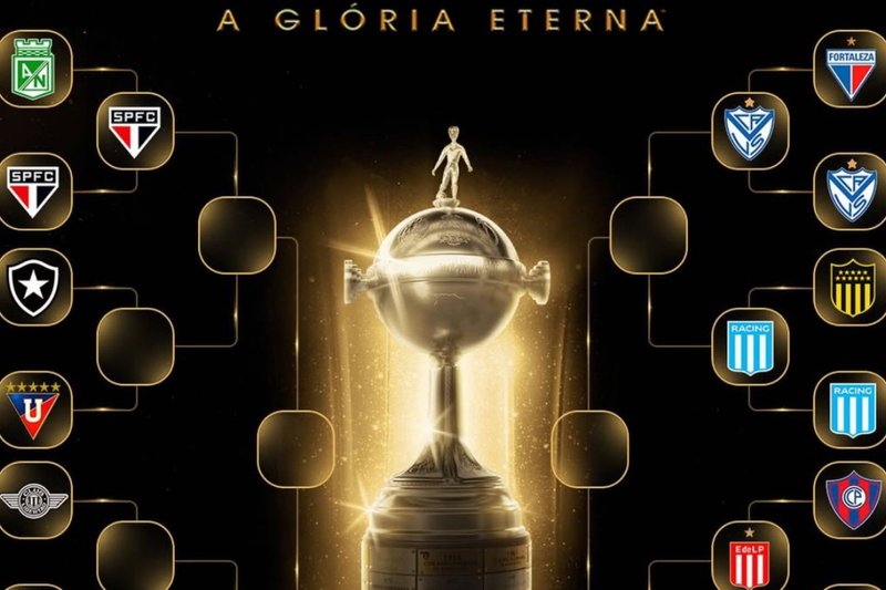 Alguns duelos das quartas de final da Libertadores 2025