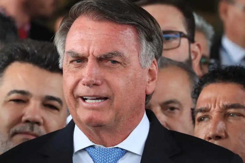 O ex-presidente Jair Bolsonaro