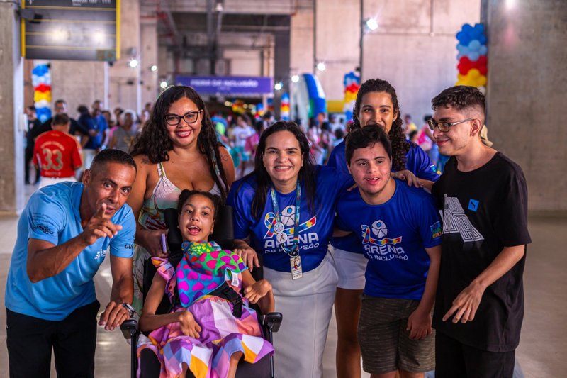 Imagem do evento "Arena da Inclusão" na Arena de Pernambuco