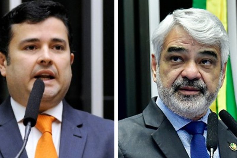 O senador Humberto Costa (PT) e o deputado federal Eduardo da Fonte (UP)