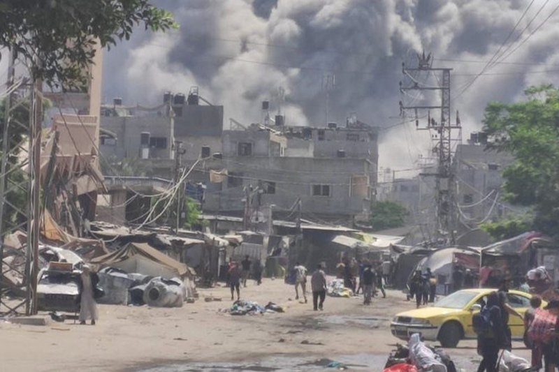 As discussões têm se concentrado nos "mecanismos de implementação do fim da guerra, na retirada das forças de ocupação da Faixa de Gaza e na troca de prisioneiros"