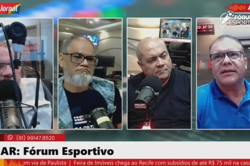 Harlei Menezes, executivo de futebol do Santa Cruz, em entrevista ao Fórum Esportivo, da Rádio Jornal
