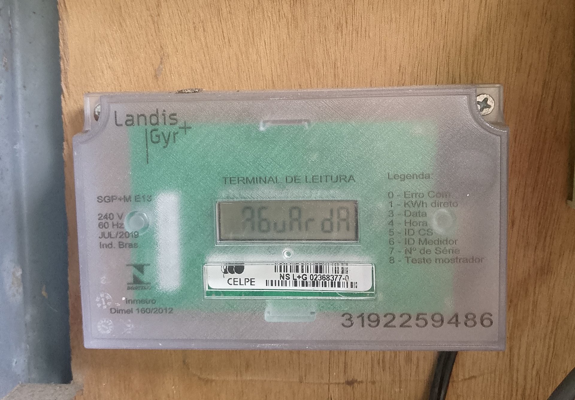 Voz do Leitor, 29/08: Relógio medidor de energia sem apresentar leitura de consumo
