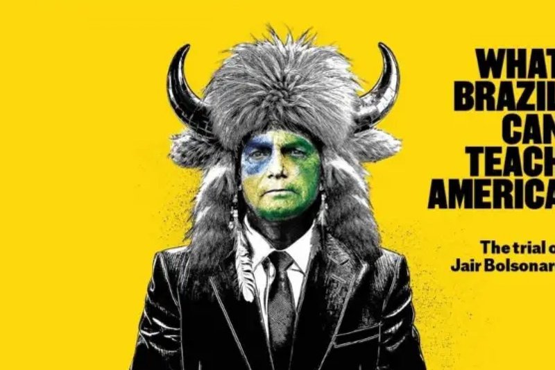 Capa do The Economist retrata Jair Bolsonaro como Viking do Capitólio dos Estados Unidos