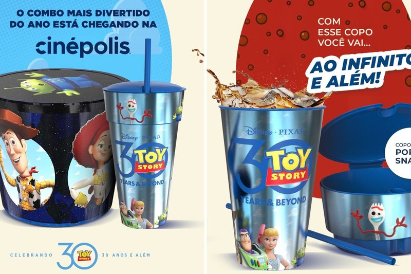 Baldes em comemoração aos 30 anos de Toy Story