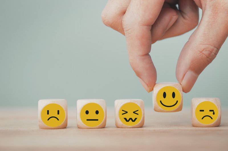 Imagem de emoções diferentes