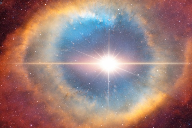 Imagem para representar galáxia e universo