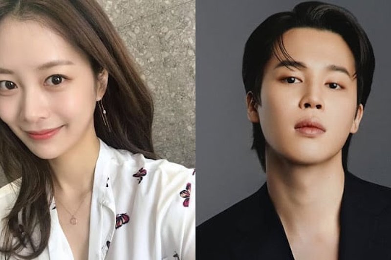 Imagem de Song Da Eun e Jimin do BTS