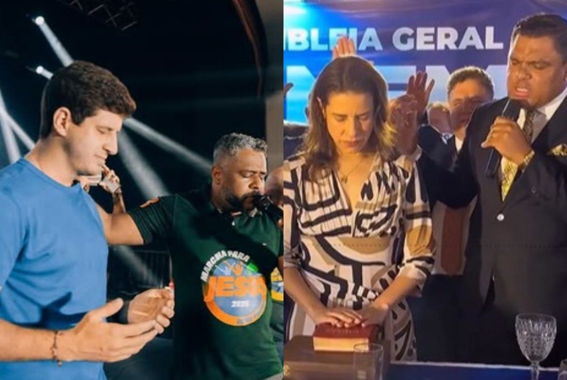 Raquel Lyra e João Campos seguem disputando o eleitorado evangélico de Pernambuco