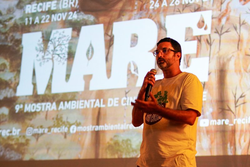 Rafael Buda é coordenador geral da MARÉ – Mostra Ambiental de Cinema do Recife