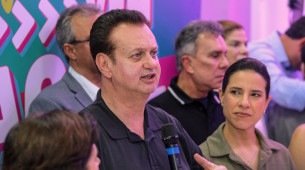 Gilberto Kassab e Raquel Lyra, inauguram nova sede do PSD