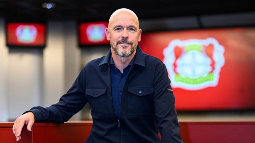 Erik Ten Hag foi demitido do Bayer Leverkusen