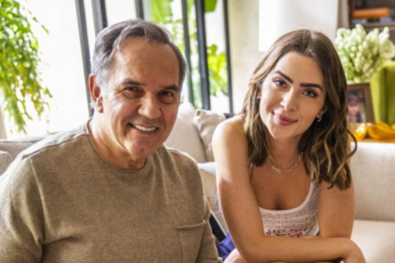 Humberto Martins e Jade Picon
