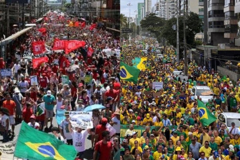 7 de setembro terá manifestações da esquerda e da direita no Recife