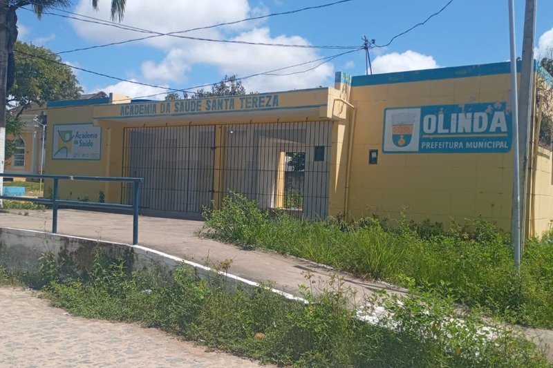 Equipamento público fechado em Olinda