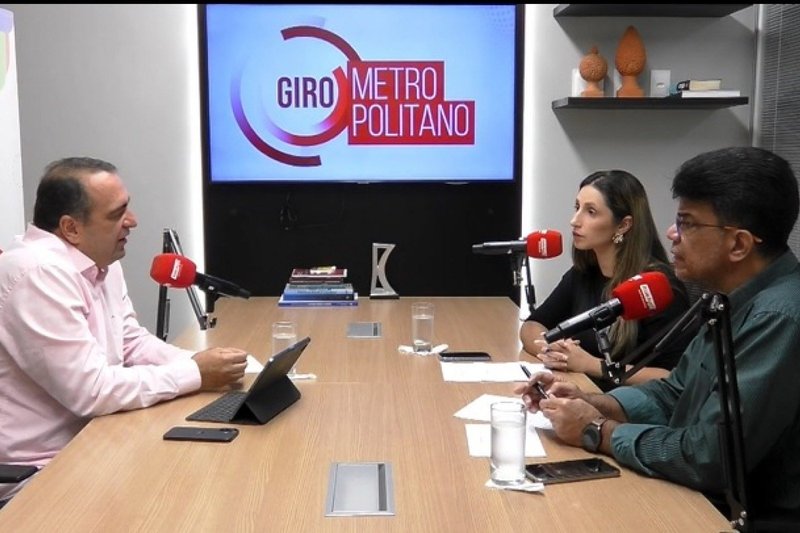 Diogo Bezerra, presidente da Agência Estadual de Planejamento e Pesquisas de Pernambuco (Condepe/Fidem), foi o entrevistado deste sábado (6) do Giro Metropolitano
