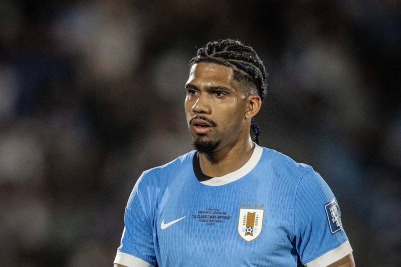 Ronald Araújo, zagueiro da Seleção Uruguaia