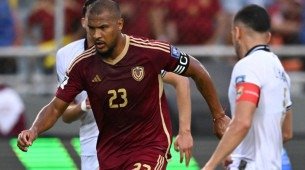 Salomón Rondón é o maior artilheiro da Venezuela
