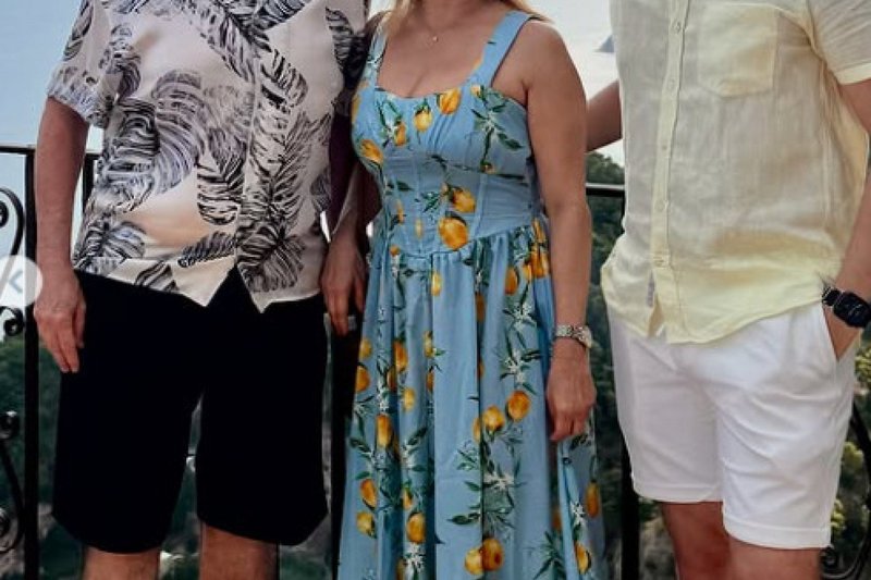 José Carlos, Tania e Henrique Fontaine, família muito querida