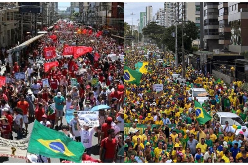 Recife terá atos da esquerda no Parque Treze de Maio e da direita em Boa Viagem neste 7 de Setembro, em meio à disputa que também se reflete nas redes sociais