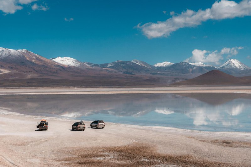 Salar de Uyuni, na Bolívia