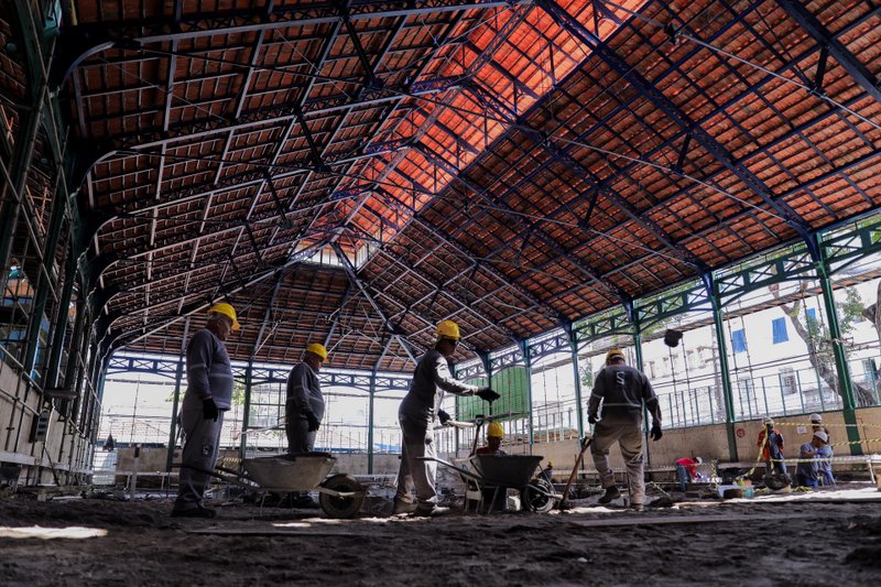 Obras no mercado de São José