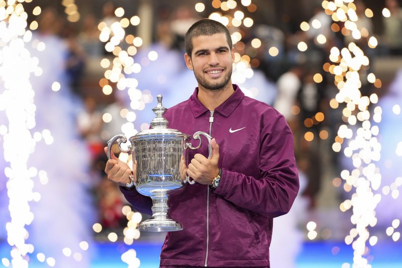 Foi a segunda vez que Alcaraz disputou uma final do US Open valendo também o topo do ranking