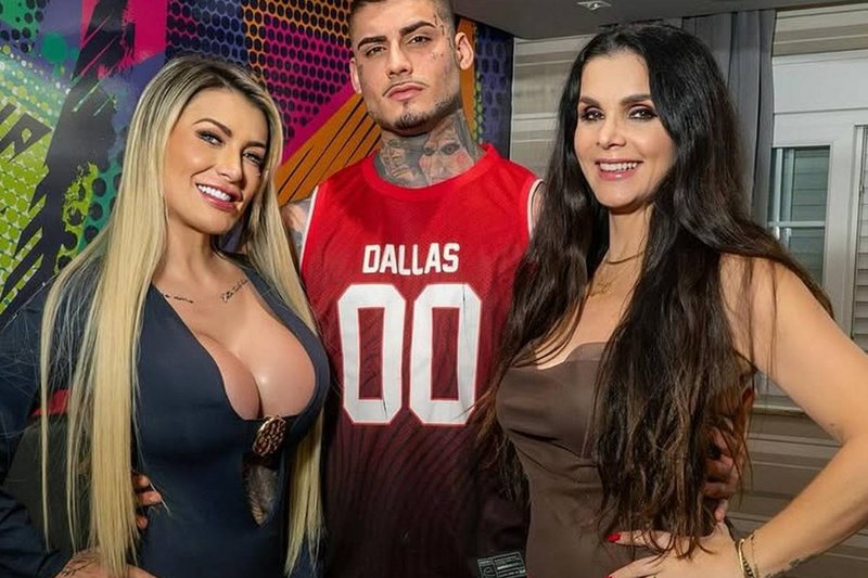 Andressa Urach revela bastidores de vídeo íntimo com Luiza Ambiel e ex após polêmica