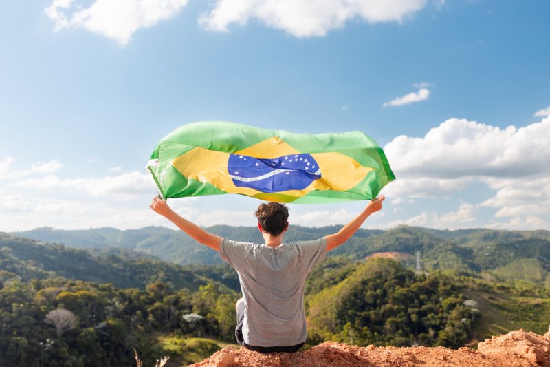 Imagem ilustrativa da bandeira do Brasil!