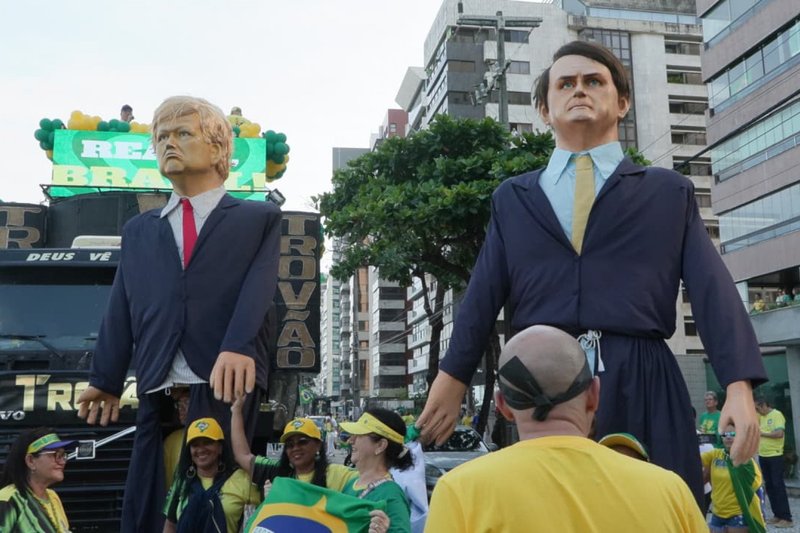 Manifesta&ccedil;&atilde;o em Boa Viagem
