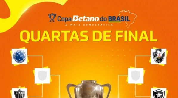 Chaveamento das quartas de final da Copa do Brasil 2025