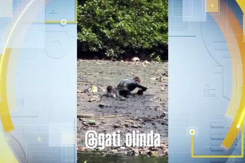 Suspeitos tentam fugir da Pol&iacute;cia Militar entrando em mangue de Olinda