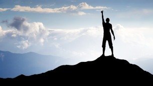 Imagem ilustrativa de uma pessoa motivada! 