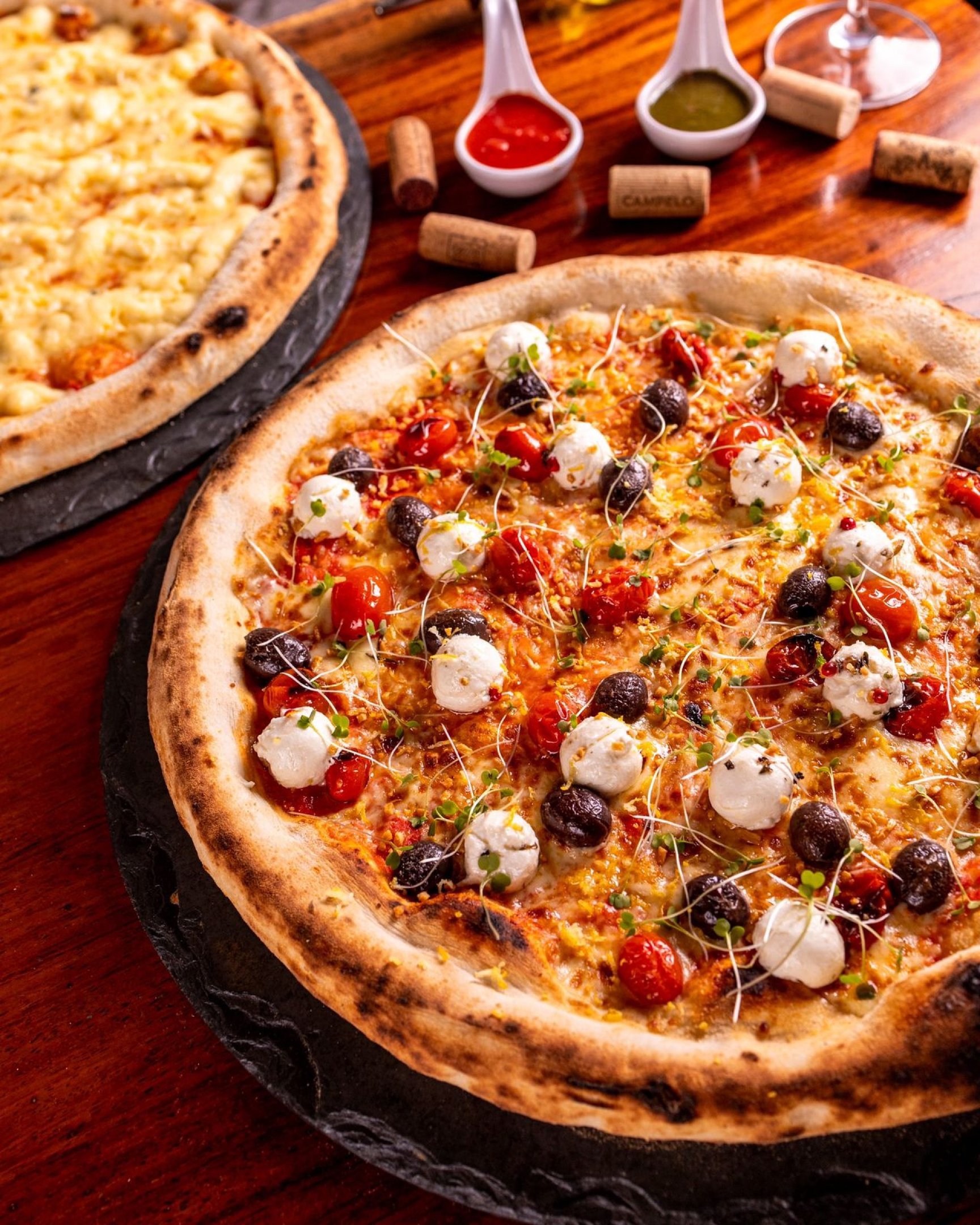 Pizzas artesanais, da Lupi Pizzeria, no Recife Divulgação