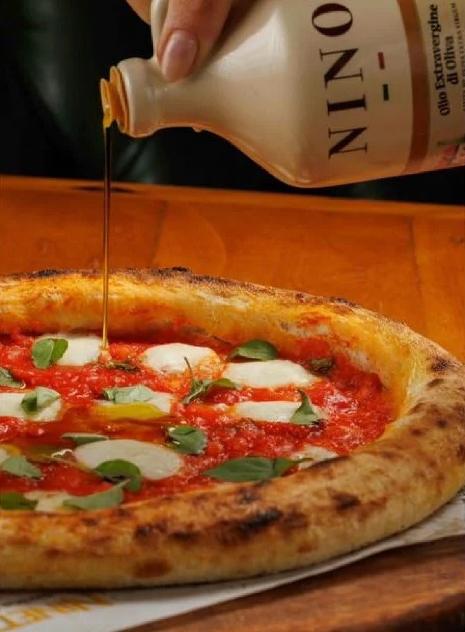 Pizza artesanal, do Ninetto RioMar Recife Divulgação