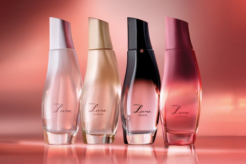 Imagem dos perfumes da linha Luna! 