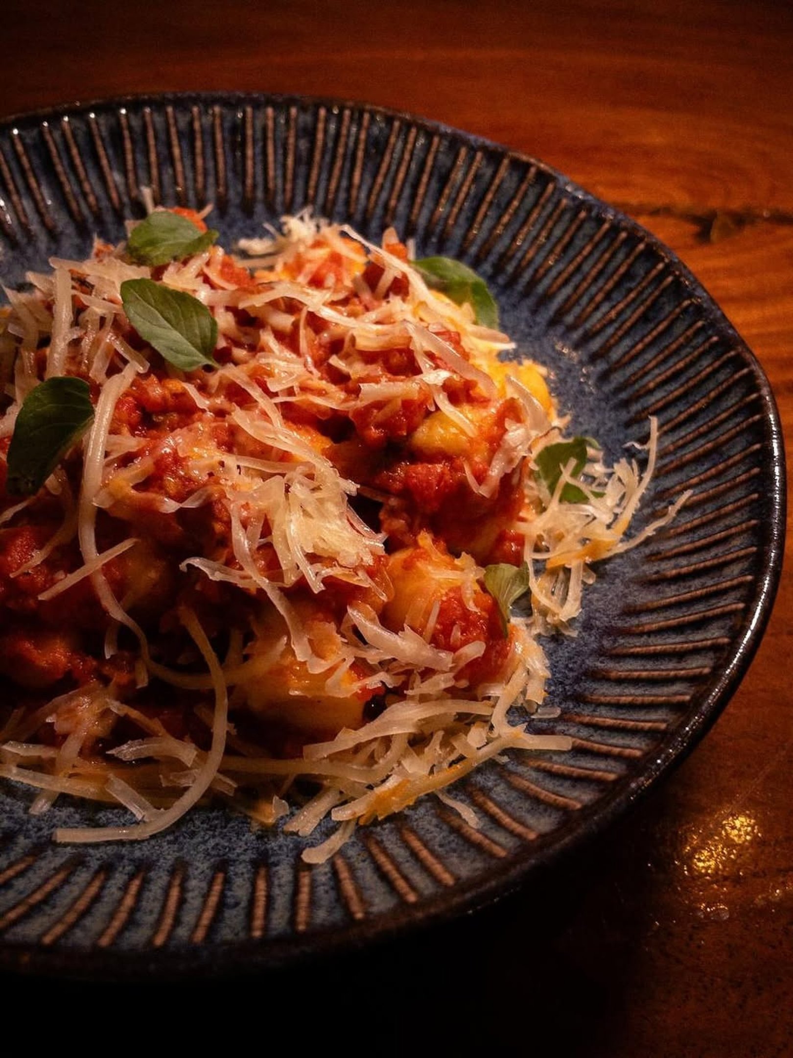 Imagem do Nhoque da Nonna, na Lupi Pizzeria Reprodução/Instagram @lupipizzeria