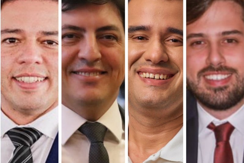Túlio Arruda, Henrique Filho, Joaquim Lira e Aglailson Victor