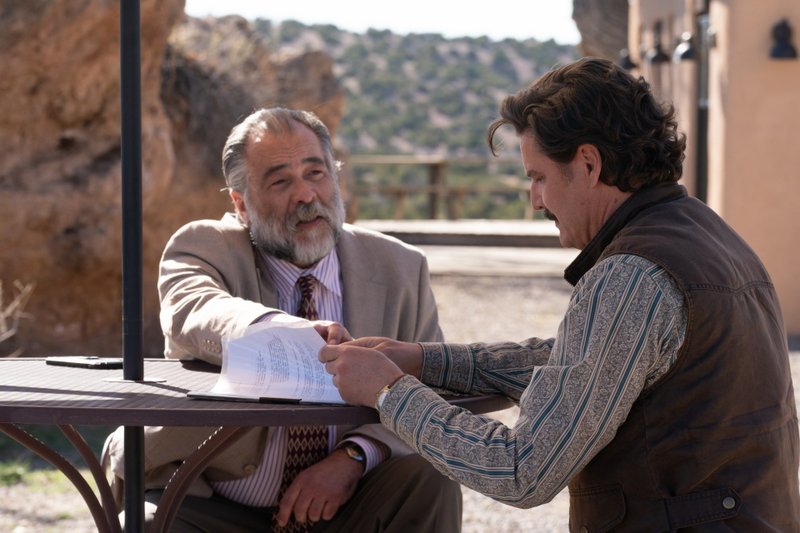 Cena dos bastidores de Eddington