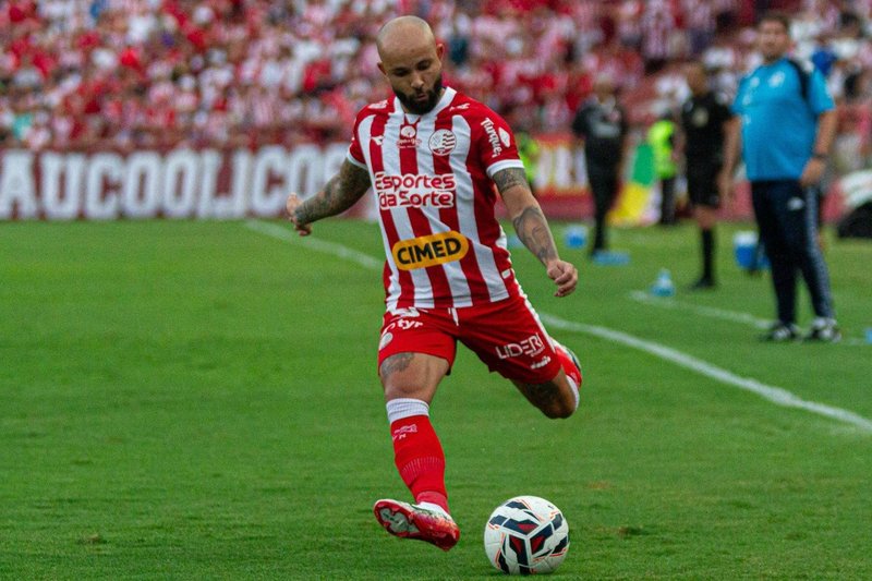 Patrick Allan em ação pelo Náutico