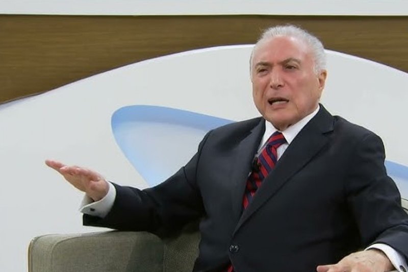 Michel Temer participou do Roda Viva, da TV Cultura