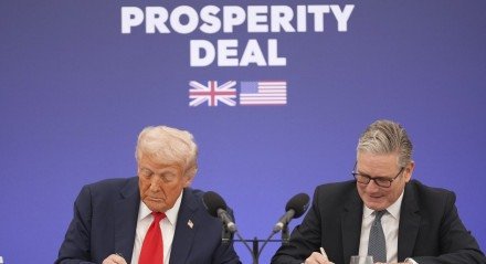 Trump diz que acordo entre EUA e Reino Unido ajudará no domínio do setor de IA