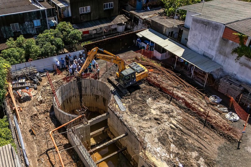 Construção de Estação de Tratamrnto no Recife PPP Cidade Saenada 